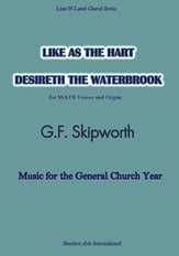 Like As the Hart SATB choral sheet music cover